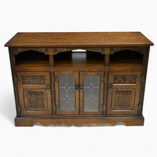 Old Charm  Entertainment Cabinet TV Stand Model 2345  Light Oak FREE UK Delivery