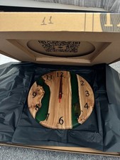 Handmade 35cm Elm & Emerald