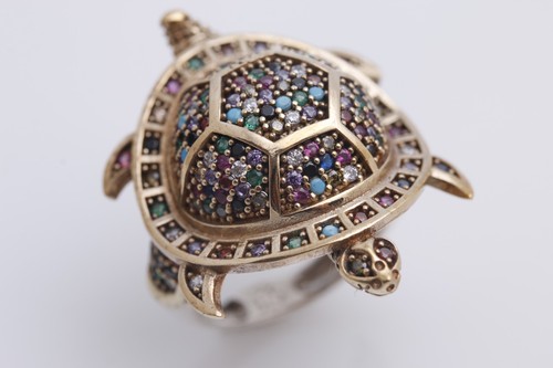 Tortoise turkish jewelry round - tortoise,