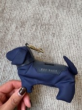 £135 Anya Hindmarch Logo Dog Poo Bag / Bag Charm