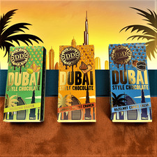 DD Chocolatiers DUBAI Style Milk Chocolate Bar 190g