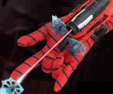 Spiderman Web Shooter Kids Toy Cosplay Launcher Spider Silk Glove Wrist Launcher