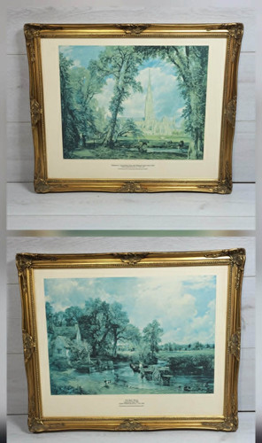Pair vintage john - john, constable