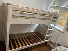 Aspace Children’s White Bunk Beds Single 