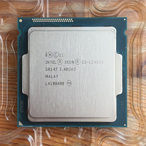Intel xeon 1245 cpu 4 - e3-1245,