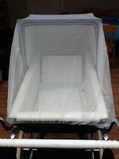 Insect Bug Net for Silver Cross Coach Built Pram Kensington Carlton Grosvenor Ba