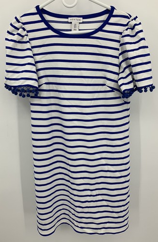 Heyton size blue and white - size,