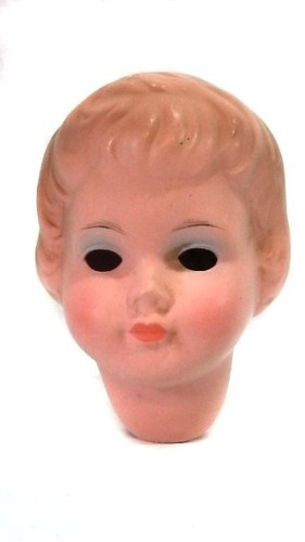 Vintage tortulon doll - , head