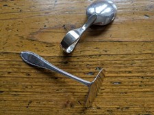 Beautiful Silver Child’ s Spoon & Pusher EPNS Antique cutlery 70+ years old