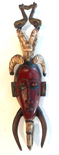 Vintage african hand carved - african,