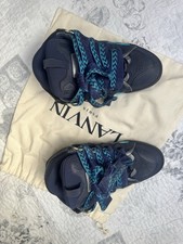 Lanvin Blue Curb Sneakers Size