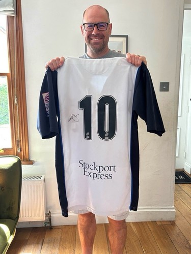 Charlie hodgson signed match - charlie,