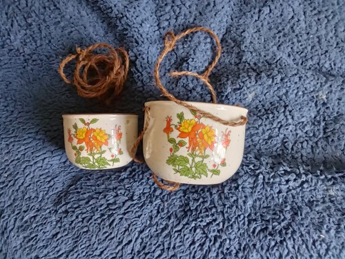 Floral ceramic planters - floral,