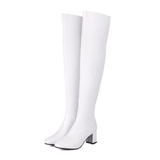 new Women Patent Leather side