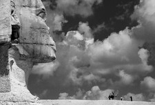 Black and White Block Art