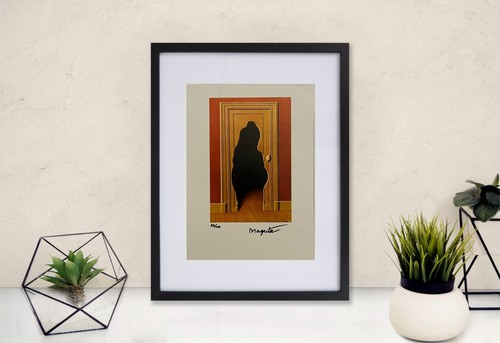 René magritte hand - rené, hand-signed