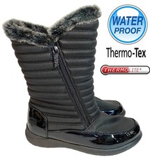 LADIES WOMENS WINTER SNOW WATERPROOF MUCKER THERMAL WELLINGTONS FUR BOOTS SIZE
