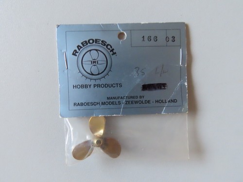 Raboesch brass propellor - brass,