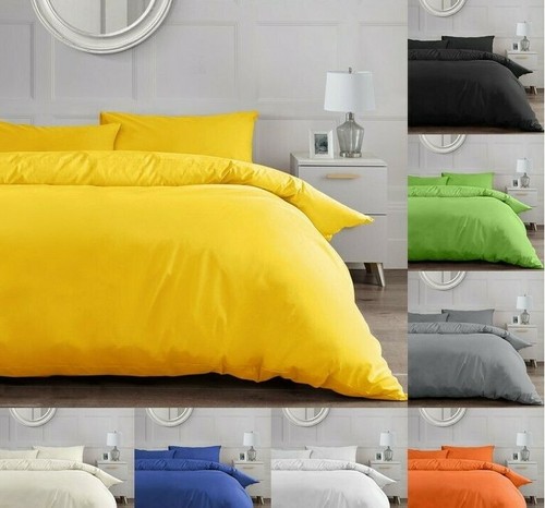 Luxury plain duvet - luxury, cover