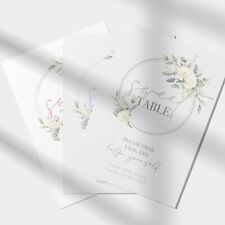 Sweet Table Sign in Pink, Blue or Green for Baby Shower / Christening (FC21)