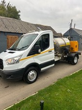 Ford transit vacuum tanker truck Portaloo cleaner