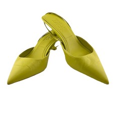 Zara Lime Green Leather Kitten