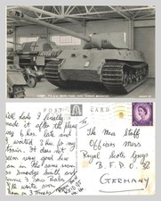 Vintage Postcard - Pz.Kw
