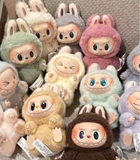 For Cute Monster La*bu 2rd Plush Keychain Doll & Blind Bag & Box Collectible Toy