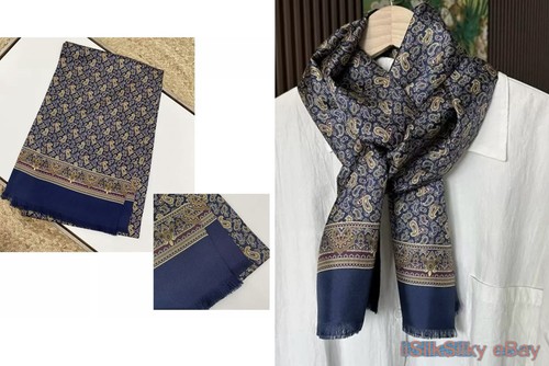 Men mulberry silk scarf - scarf, in