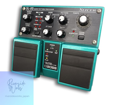 Boss slicer effect pedal - boss,