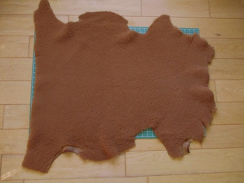 Tan brown soft curly - soft,