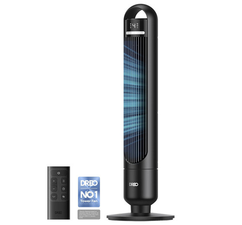 Dreo quiet tower fan for - quiet,