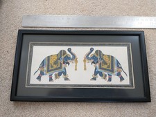 Vintage Indian Painting On
