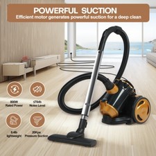 Panana 800w High Power Motor , Bagless Cylinder Vacuum Cleaner, 20KPA