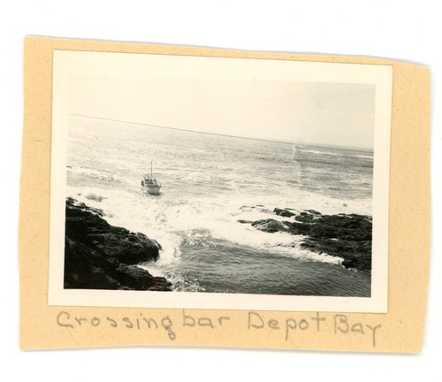 Fishing boat crossing - fishing, bar