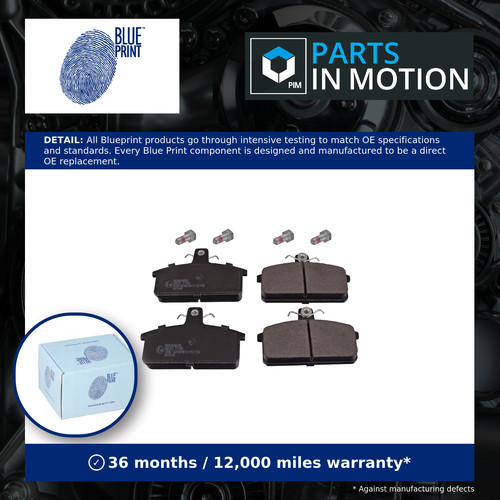 Brake pads set - brake, fits