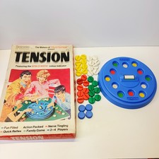 Tension Vintage 1971 Board Game Peter Pan Playthings NOT Complete