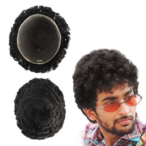 Mens toupee hair replacement - toupee,