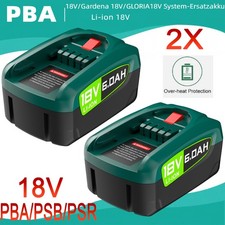 2Pack 18V 6Ah Li-ion Battery