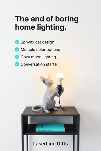 Spyhnx cat lamp - cat,