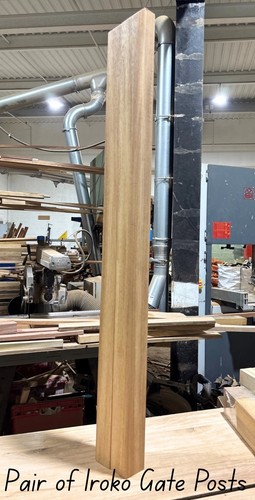 Planed iroko pair hardwood - iroko, of