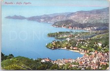Artistic Vintage Postcard Rapallo Golfo Tigullio Italy