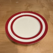 T G Green Cornishware Red Lunch Plates 25cm