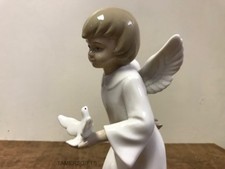 Porcelain Standing Angel with