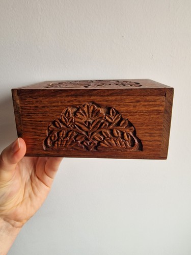 Hand carved wooden jewellery - wooden,