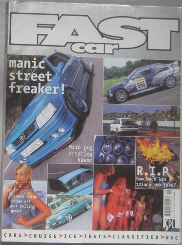 Fast car magazine - car, october
