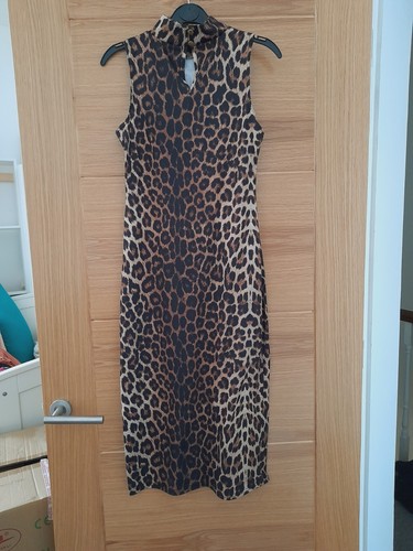 Ombre leopard print turtleneck - ombre,