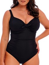Fantasie Merissa Swimsuit Tie Front Ruched Tummy Control Lined Underwired