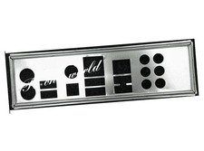I/O Shield Backplate For Asus P5QL-E & p5q3 Motherboard IO