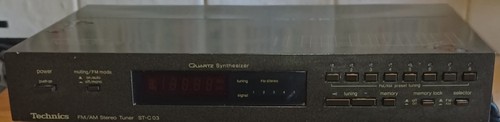 Technics stereo tuner - technics,